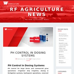 PH Control in Dosing Systems