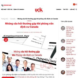 Phỏng Vấn Định Cư Canada và những Câu Hỏi Thường Gặp