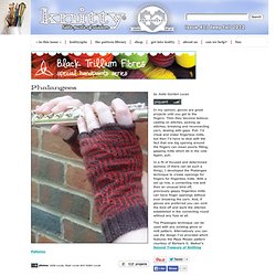Phalangees fingered gloves technique