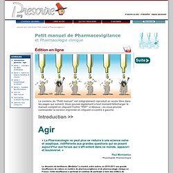 Libre Accès - Petit manuel de Pharmacovigilance : <img width="100%" src="/Docu/Images/BDsPharmacovig/FriseVIG.jpg" alt="Petit manuel Pharmacovigilance et Pharmacologie clinique"/>
