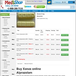 get prescribed xanax online