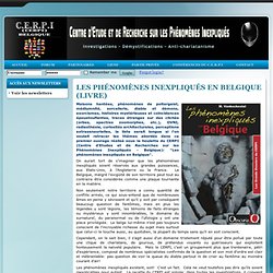 C.E.R.P.I - Les Phénomènes Inexpliqués en Belgique (livre)