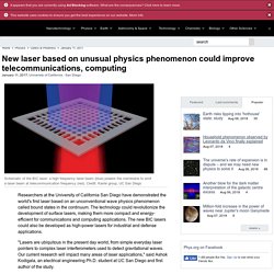 New Laser Could Improve Telecoms & Computing