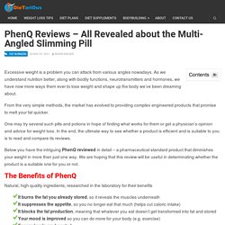 PhenQ Review: Results, Ingredients, Side Effects, Does It Work ?