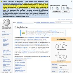 Phénylalanine