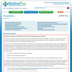 Phenylephrine: Drug Information