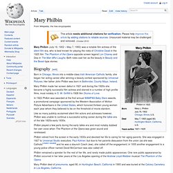 Mary Philbin