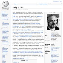 Philip K. Dick - Wikipedia