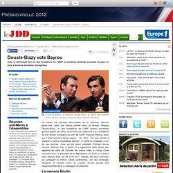 Philippe Douste-Blazy rejoint les rangs de François Bayrou