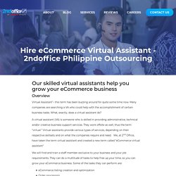 Hire eCommerce Virtual Assistant - 2ndoffice Philippine Outsourcing