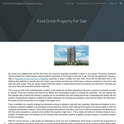 Find Great Property For Sale