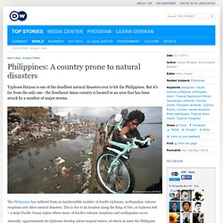 Philippines: A country prone to natural disasters