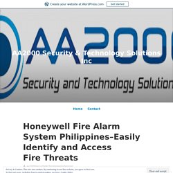 Honeywell Fire Alarm System in Philippines