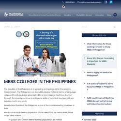 Why Philippines attracts the most medical students around the world? - Transworld Educare