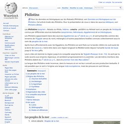 Philistins