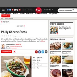 Philly Cheese Steak Recipe
