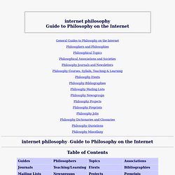 Guide to Philosophy on the Internet philosophy philosophical filosophy philosophical gourmet philosofy gourmet report zweibel american philosophical association philosophy and phenomenological research philosophical association philosophical gourmet repor