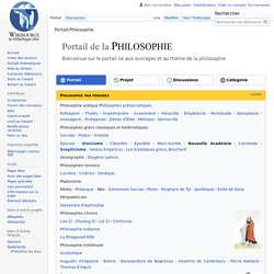 Philosophie - Wikisource