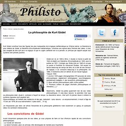 La philosophie de Kurt Gödel