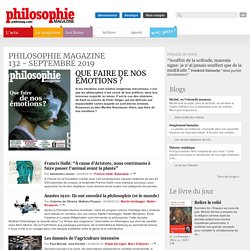 Philosophie magazine n°132 - septembre 2019
