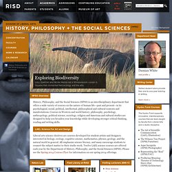 History, Philosophy + the Social Sciences