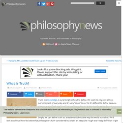 Philosophy News