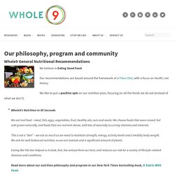 Our philosophy, program and community