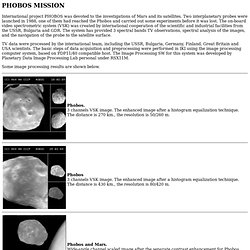 Phobos Mission