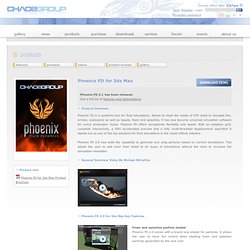 Phoenix FD for 3ds Max