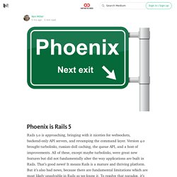 Phoenix is Rails 5 — Infinite Red