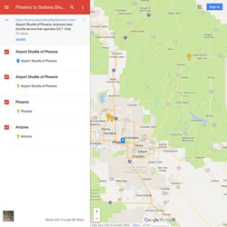 Phoenix to Sedona Shuttle - (480) 757-3010 - Airport Shuttle of Phoenix – Google My Maps