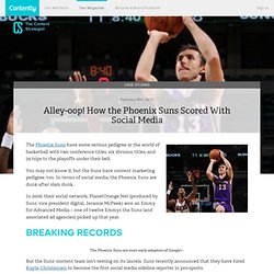 Alley-oop! How the Phoenix Suns Scored With Social Media