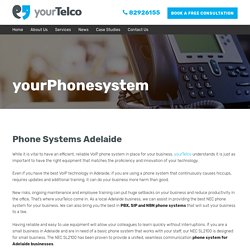 PBX, SIP Phone System Adelaide, NEC, NBN Phone Systems Adelaide