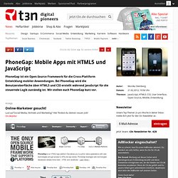 PhoneGap: Mobile Apps mit HTML5 und JavaScript