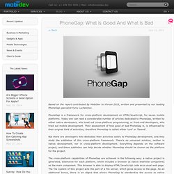 PhoneGap: What Is Good And What Is Bad - MobiDev