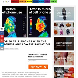 Top 20 Cell Phones With The Highest And Lowest Radiation