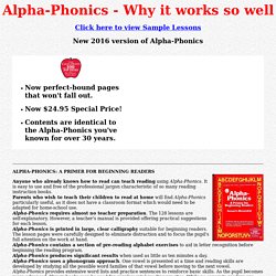 Alpha-Phonics complete reading program!