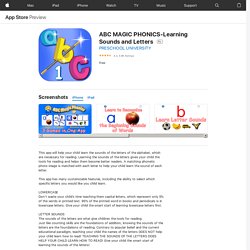 ‎ABC MAGIC PHONICS-Learning Sounds and Letters on the App Store