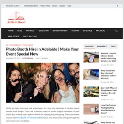 Photo Booth Hire In Adelaide