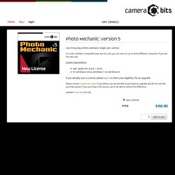 Camera Bits Store - Photo Mechanic: Version 5