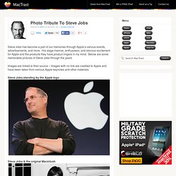 Photo Tribute To Steve Jobs