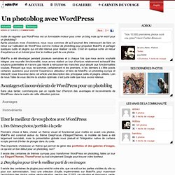 Wordpress Photoblog