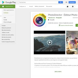 PhotoDirector-Editor de fotos