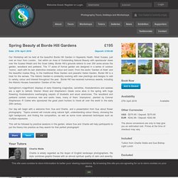 Photography workshop at Borde Hill Gardens
