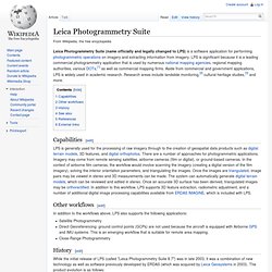 Leica Photogrammetry Suite