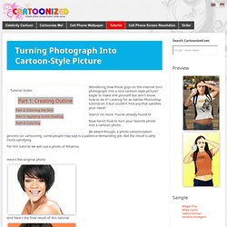 Turning Photograph Into Cartoon-Style Picture