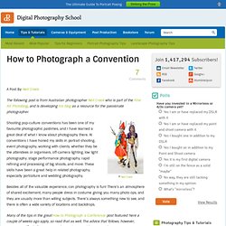 How to Photograph a Convention