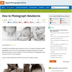 How to Photograph Newborns
