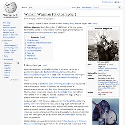 William Wegman (photographer)
