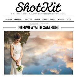 Interviews Wedding Photographer Sam HurdShotkit